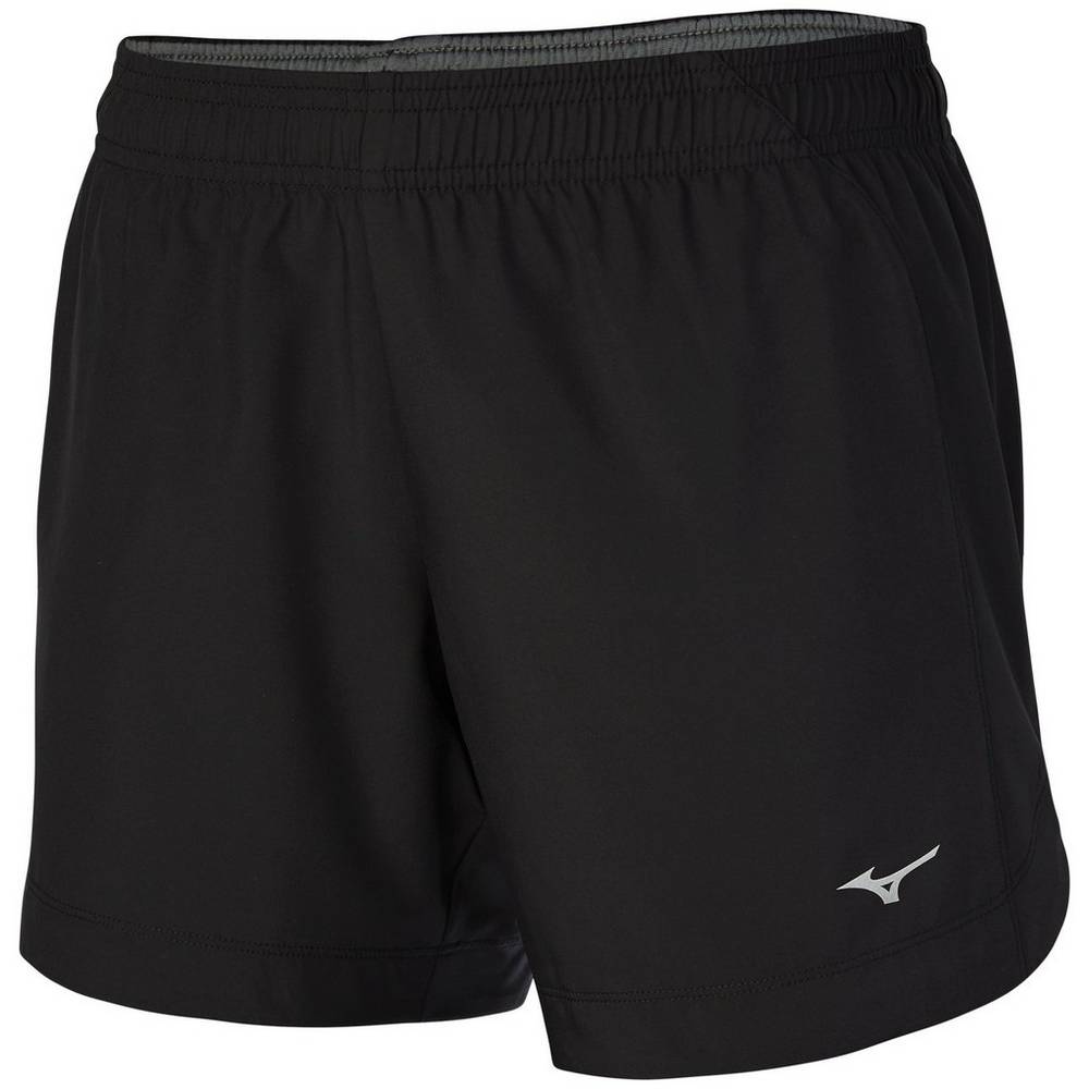 Pantalones Cortos Mizuno CORE SQUARE 5.5" Mujer Negras Ofertas YTPH-05628